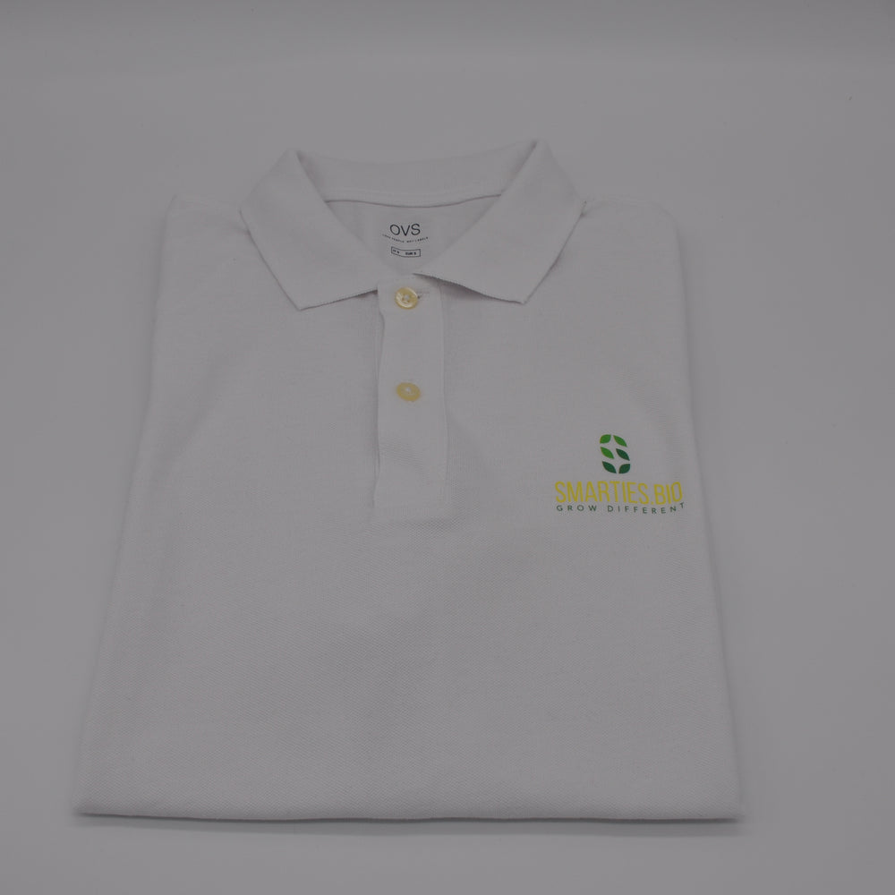 
                      
                        Polo shirt “Smarties.bio – Grow Different” | Smarties.bio
                      
                    